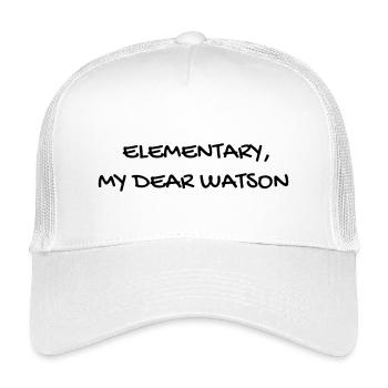 Cinéma / Citation / Série télé / Geek - Casquette trucker enfant - blanc - Devant