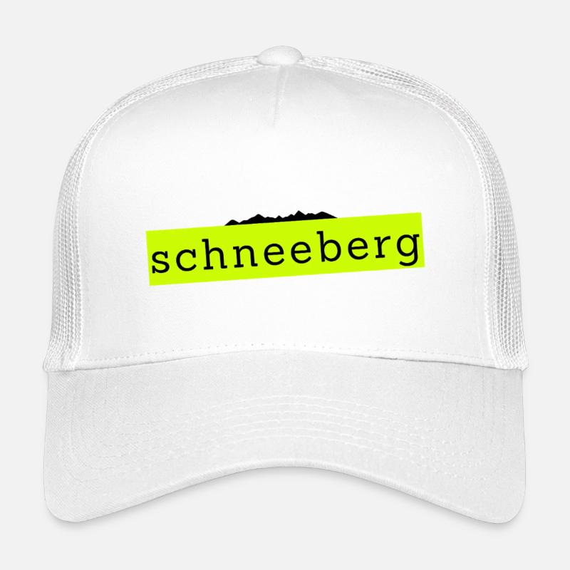 Schneeberg - Design mit Text und Berg Kinder Trucker-Cap
