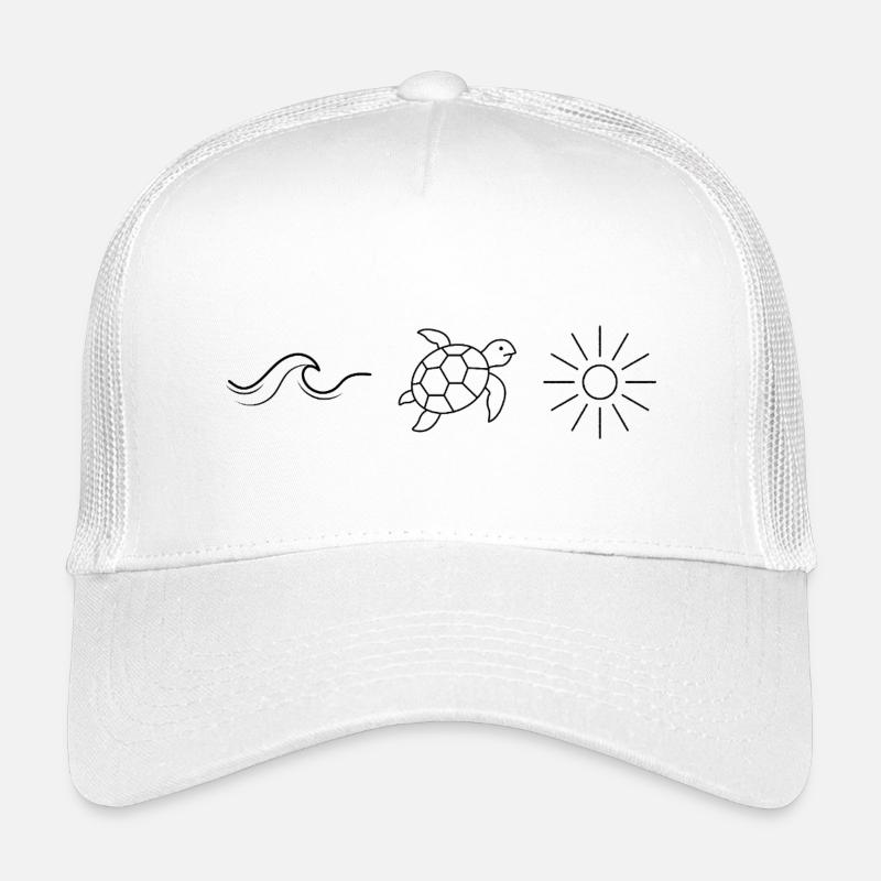 Marine art as a motif Kids’ Trucker Cap