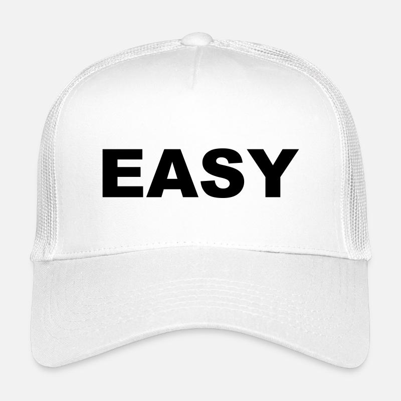 Easy - Kids’ Trucker Cap - white
