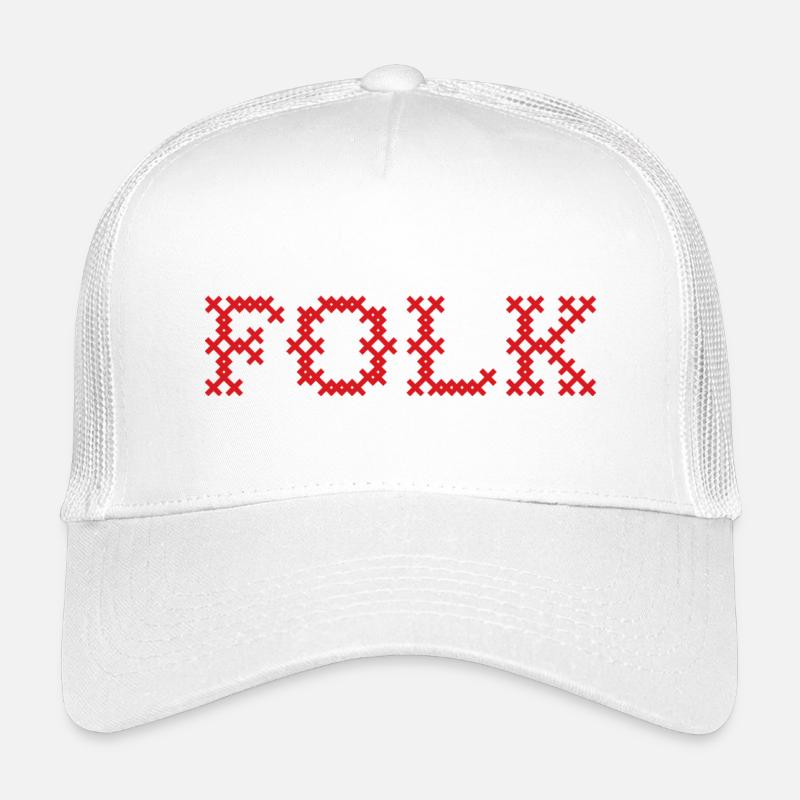 Folk Folklore Kinder Trucker-Cap