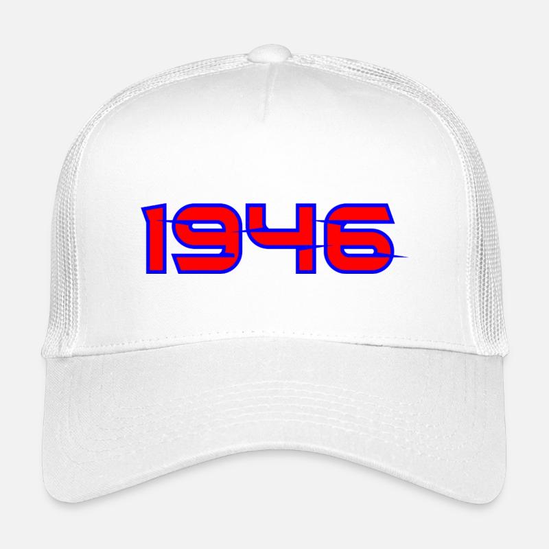 1946 Glyph-Design Kinder Trucker-Cap