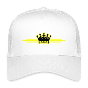Crown Line - Kids’ Trucker Cap - white - Front