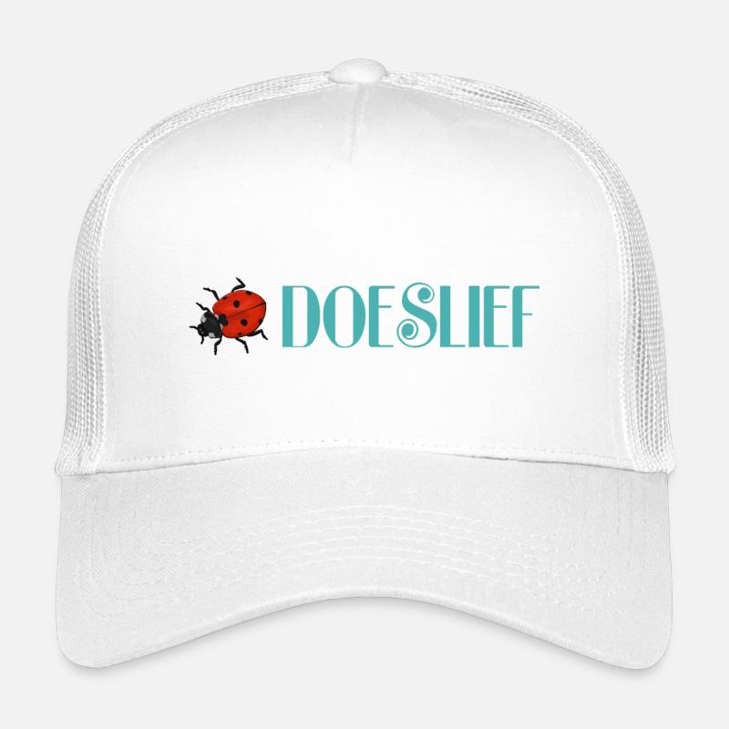 Coccinelle douce à pois noirs Casquette trucker enfant