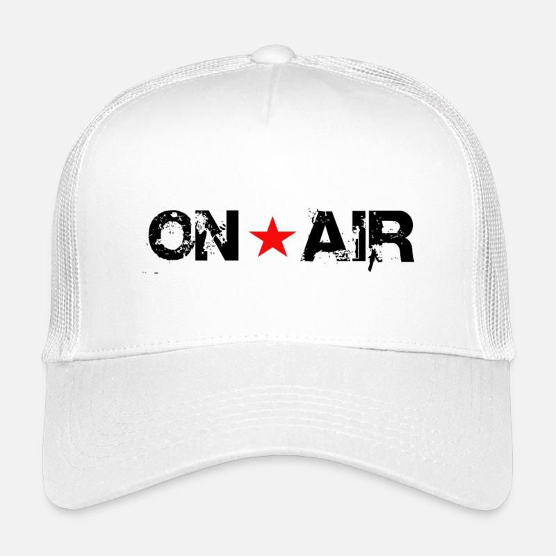 Immer auf Sendung - Kinder Trucker-Cap - Weiß