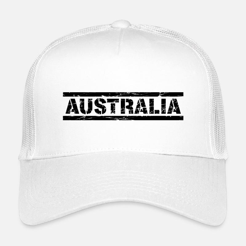 Australie - Casquette trucker enfant - blanc