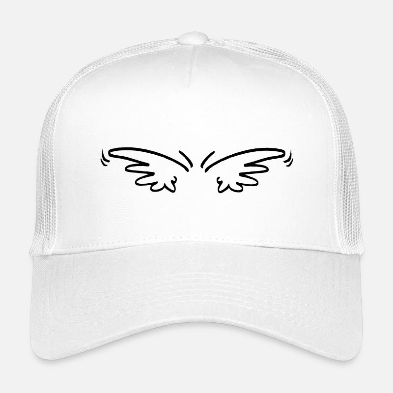 Schwingen - Kinder Trucker-Cap - Weiß
