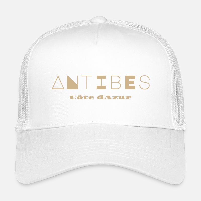 Antibes-Abstract Geometric  Coastal Artwork Kids’ Trucker Cap