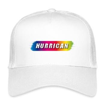 Spectre de lettrage Hurrican - Casquette trucker enfant - blanc - Devant