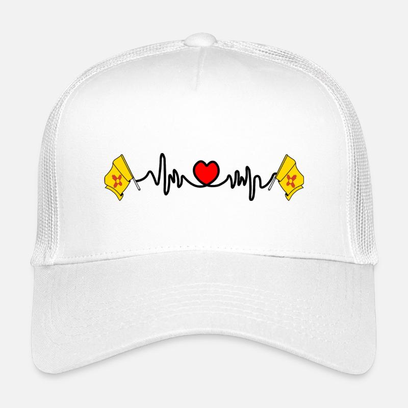 Herzfrequenz-Cardio für New Mexico Kinder Trucker-Cap