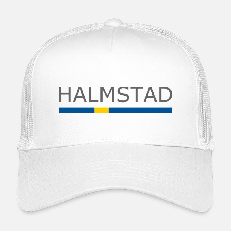 Drapeau de la Suède - Halmstad - Sverige - Schweden Casquette trucker enfant