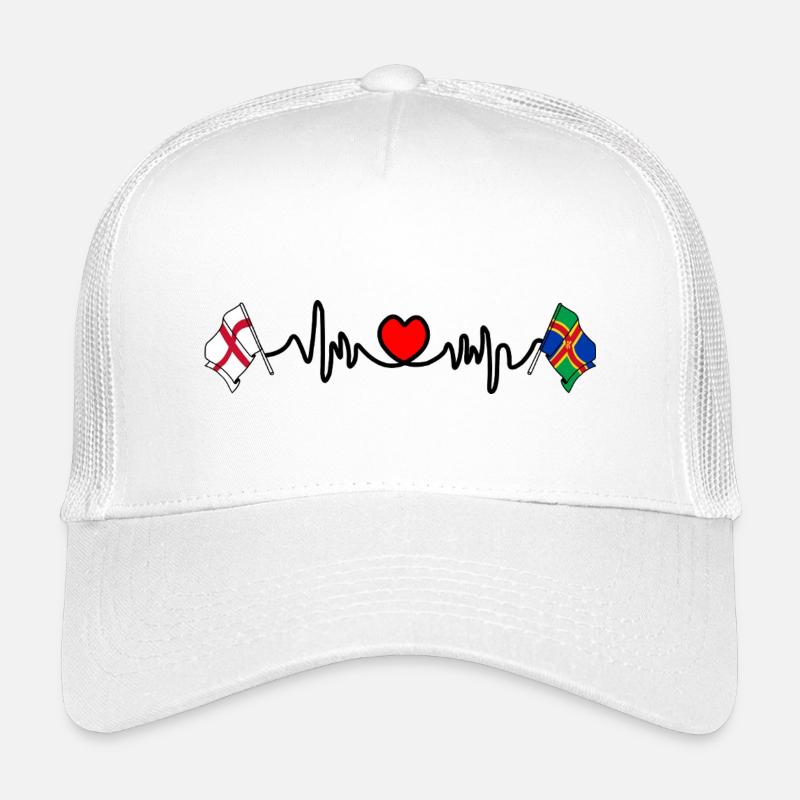 Drapeau du Lincolnshire + Drapeau anglais Casquette trucker enfant