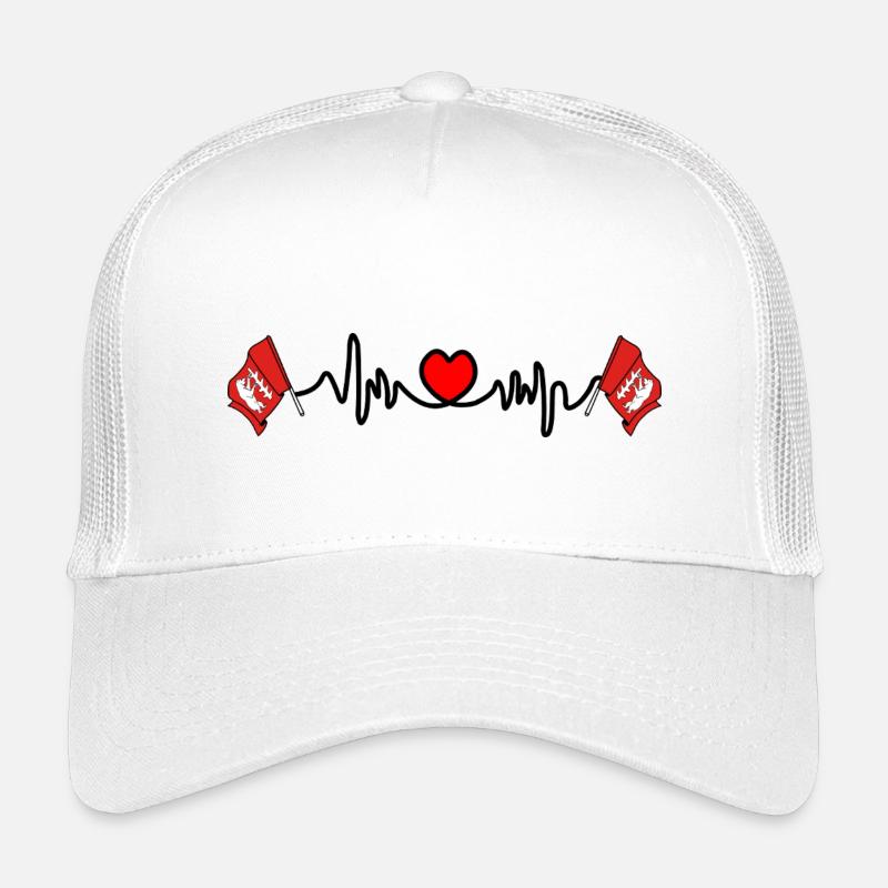 Warwickshire Herzfrequenz Kinder Trucker-Cap