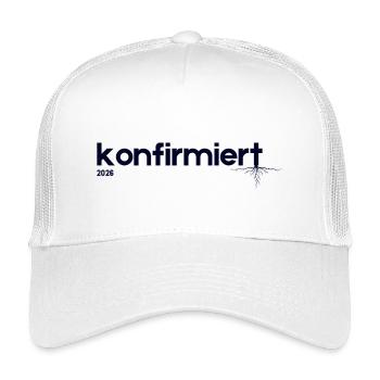Confirmation 2026 – Gift I Modern Shirt - Kids’ Trucker Cap - white - Front