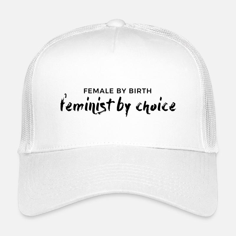 Femme de naissance – Féministe par choix Casquette trucker enfant