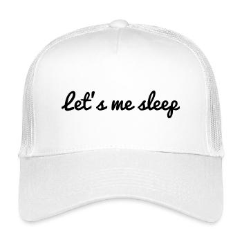 QUOTE. MESSAGE. HUMOR. FUNNY QUOTES - Kids’ Trucker Cap - white - Front