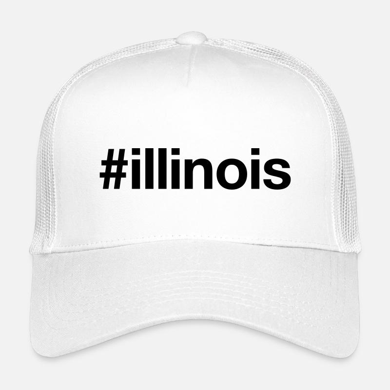 ILLINOIS Hashtag USA Kinder Trucker-Cap