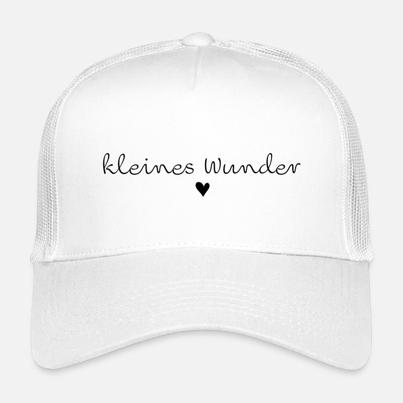 Kleines Wunder - Kinder Trucker-Cap - Weiß
