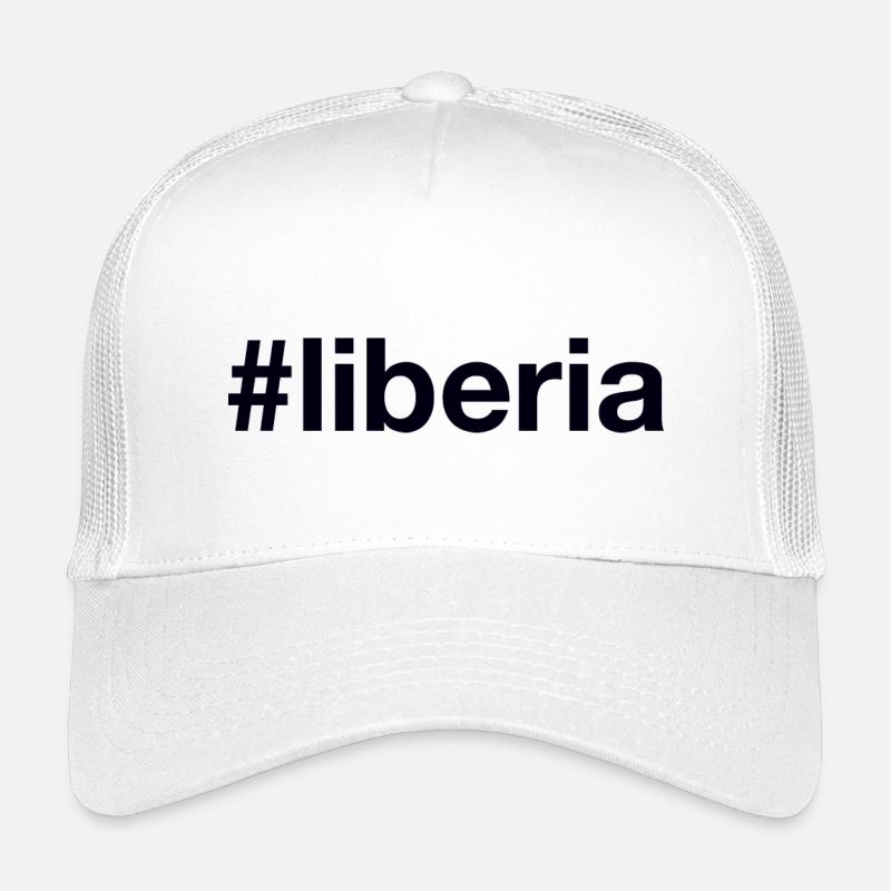 LIBERIA Hashtag Kinder Trucker-Cap