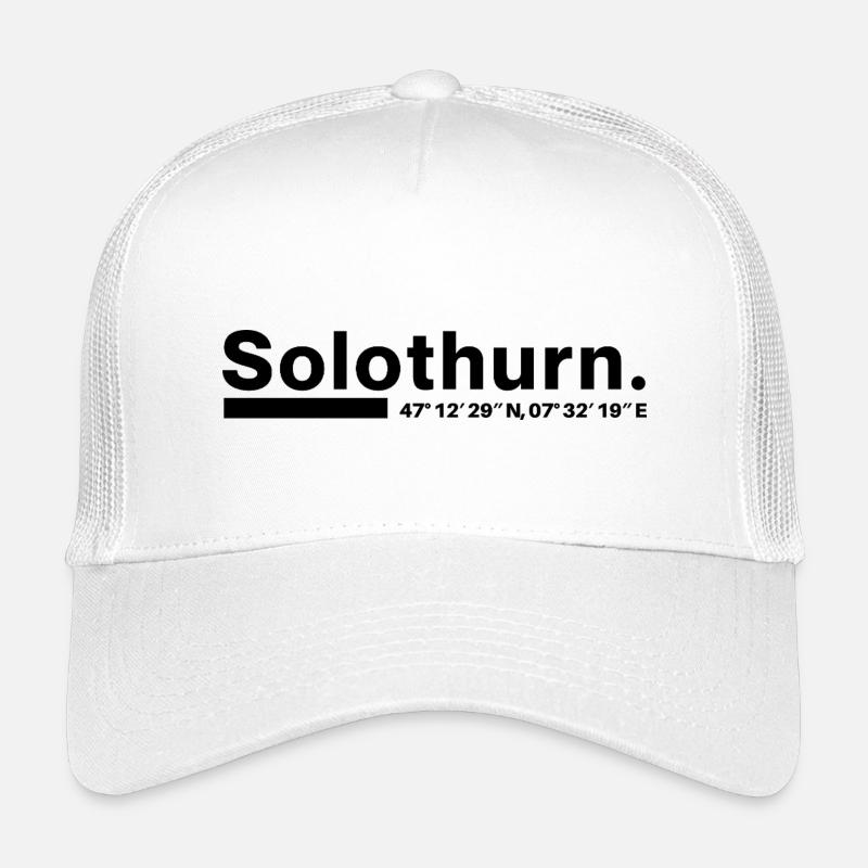 Solothurn Koordinaten Kanton Schweiz Kinder Trucker-Cap