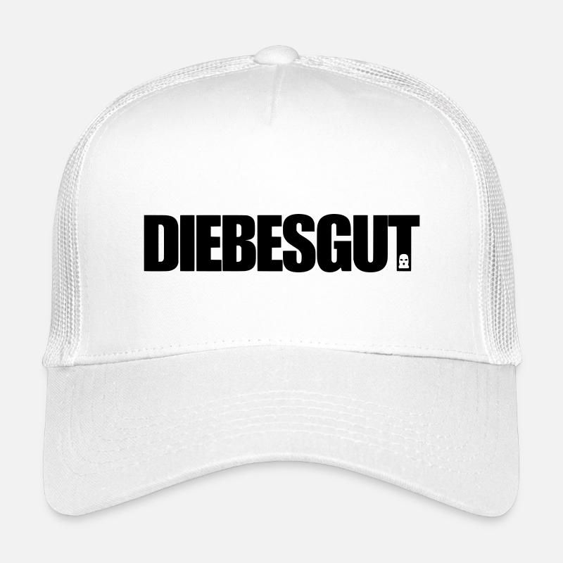 DIEBESGUT - Kinder Trucker-Cap - Weiß