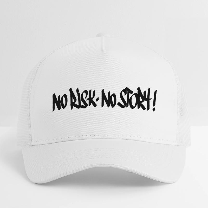 Pas de risque, pas de devise de l’histoire Casquette trucker enfant