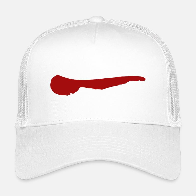 Insel Ameland - Kinder Trucker-Cap - Weiß