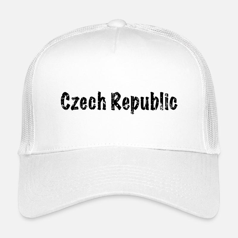 Czech Republic - Kinder Trucker-Cap - Weiß
