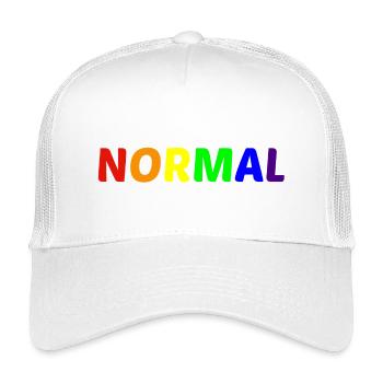 NORMAL - Kids’ Trucker Cap - white - Front