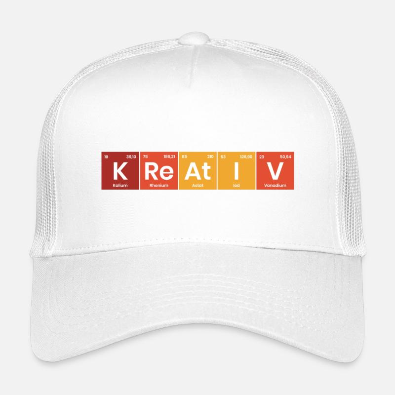 Periodensystem Kreativ Kinder Trucker-Cap
