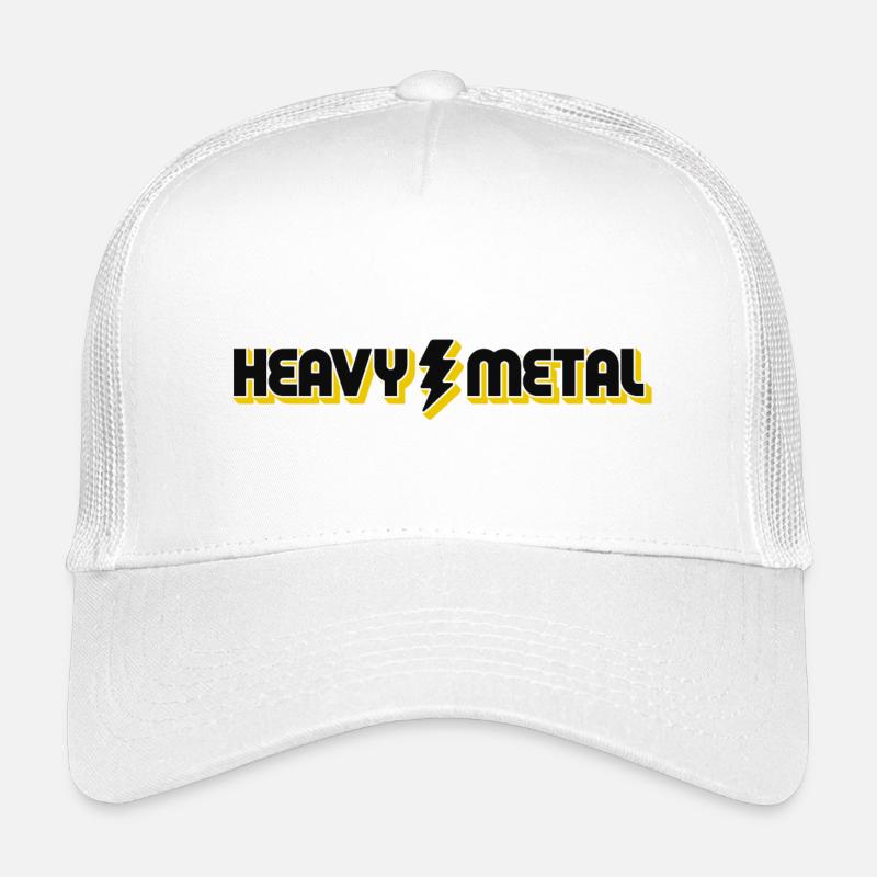 Conception de logo de métal lourd éclair audacieux Casquette trucker enfant