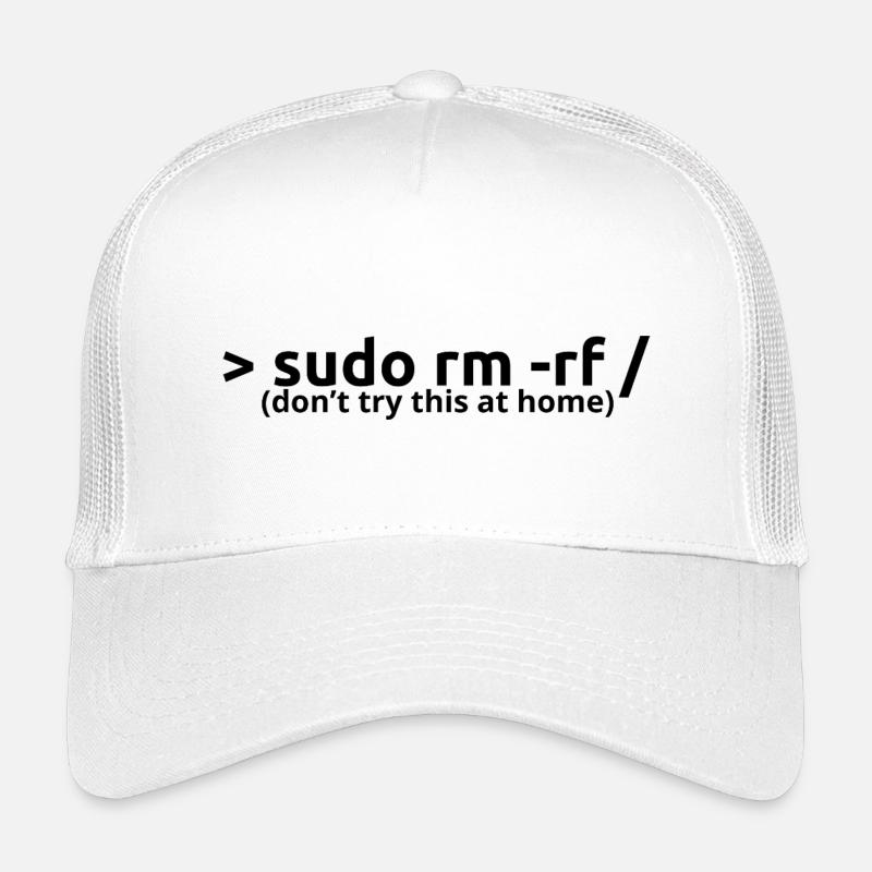 sudo rm rf Casquette trucker enfant