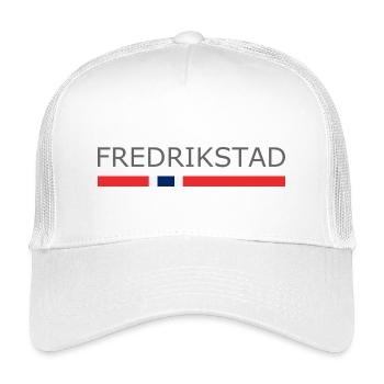 Fredrikstad - Norway - Norge - Norwegen - Kinder Trucker-Cap - Weiß - Vorne