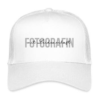 Photographer with passion - Kids’ Trucker Cap - white - Front
