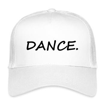DANCE - Kinder Trucker-Cap - Weiß - Vorne