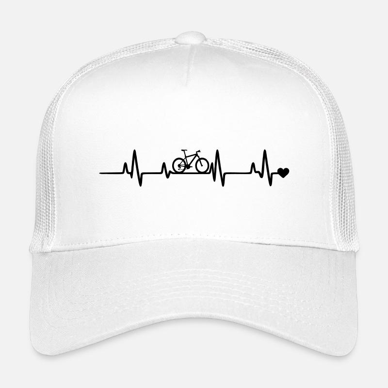 Fahrrad Radfahrer - Kinder Trucker-Cap - Weiß