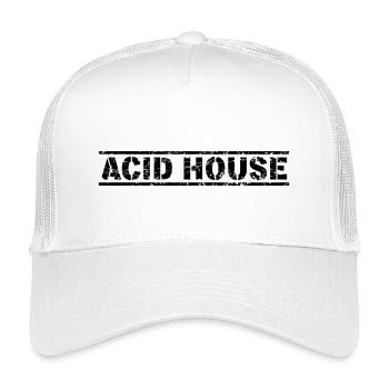 Acid House - Casquette trucker enfant - blanc - Devant