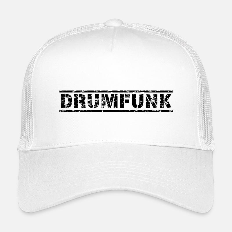 Drumfunk - Kinder Trucker-Cap - Weiß