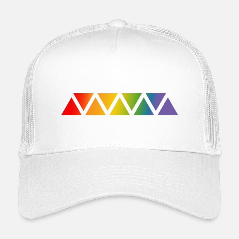 Regenbogen dreieck Kinder Trucker-Cap