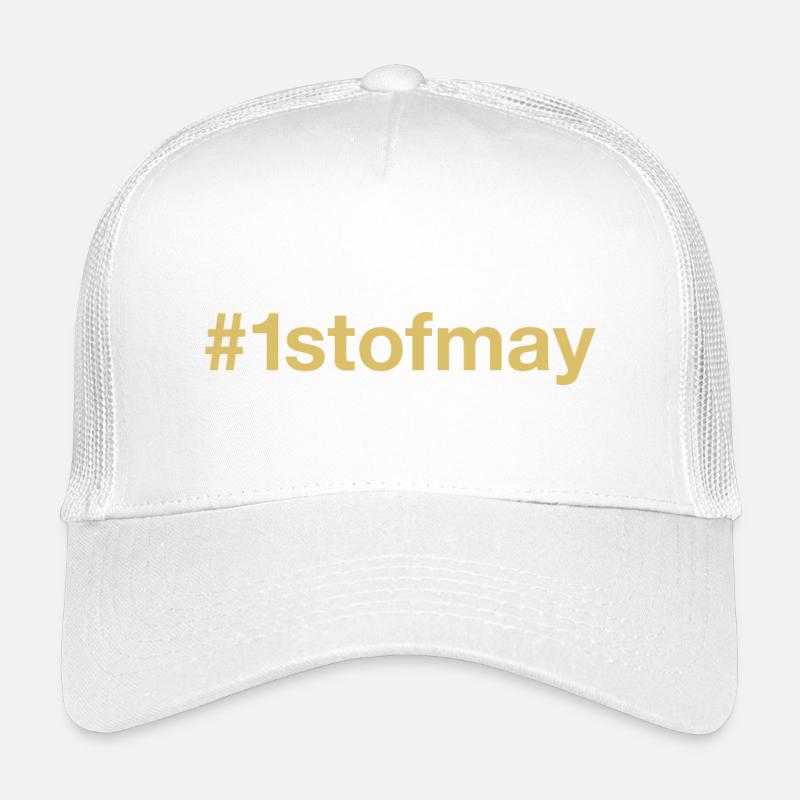 né le 1er mai anniversaire anniversaire Casquette trucker enfant