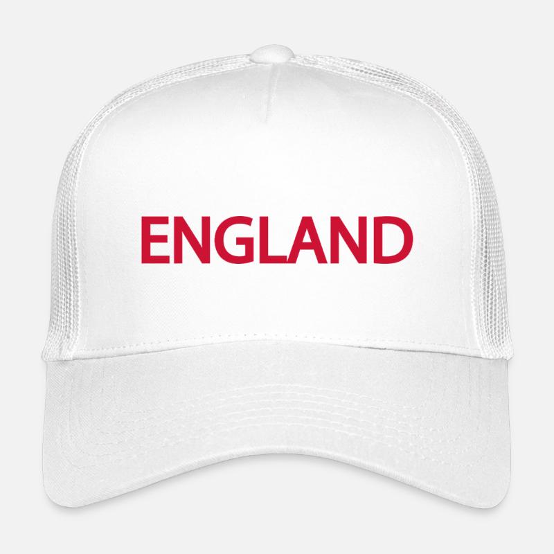 Englische Landschaft im Wave Foam Style Kinder Trucker-Cap