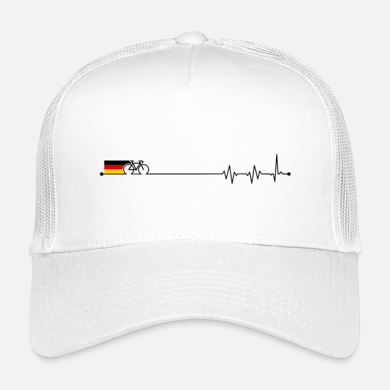 Germany flag bicycle Kids’ Trucker Cap