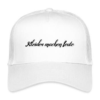Clothes make the man - Kids’ Trucker Cap - white - Front