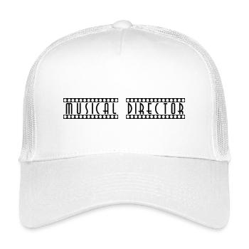 Musical_Director - Kids’ Trucker Cap - white - Front
