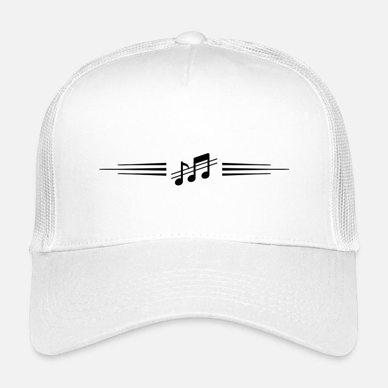 Ligne de notes de musique Casquette trucker enfant
