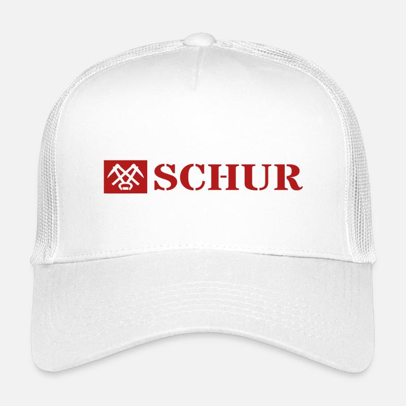 Schur Begrüßung im Siegerland Farben variabel - Kinder Trucker-Cap - Weiß