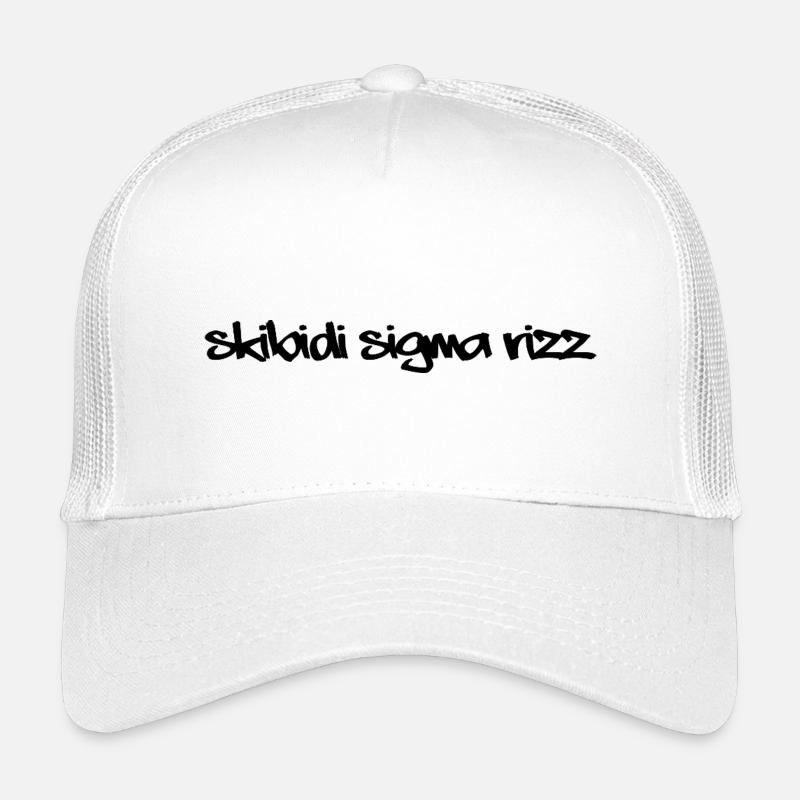 Skibidi Sigma Rizz² Casquette trucker enfant