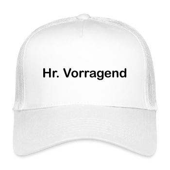 Hr. Vorragend - Kinder Trucker-Cap - Weiß - Vorne