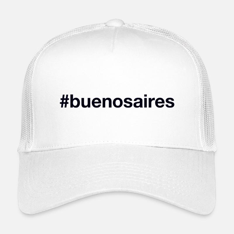 BUENOS AIRES Hashtag Kids’ Trucker Cap