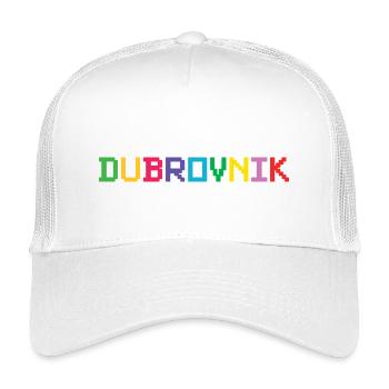 DUBROVNIK Croatia Kroatien - Kinder Trucker-Cap - Weiß - Vorne